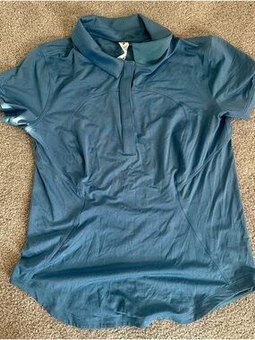 Lululemon Women’s Blue Performance Polo Golf Shirt
